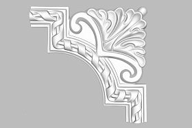 Угловой элемент Decomaster DP 8050 D 40х17х220